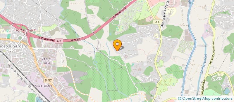 localisation de l'entreprise MONSIEUR JULIEN GARBI à FREJUS