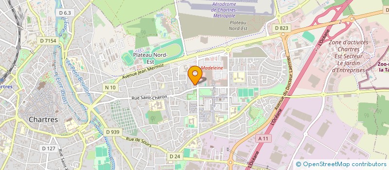 localisation de l'entreprise MONSIEUR JULIEN GARCIA à CHARTRES