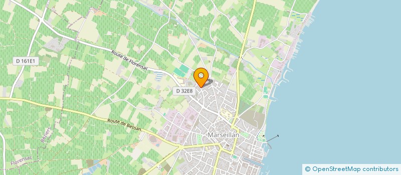 localisation de l'entreprise MONSIEUR JULIEN GARCIA à MARSEILLAN