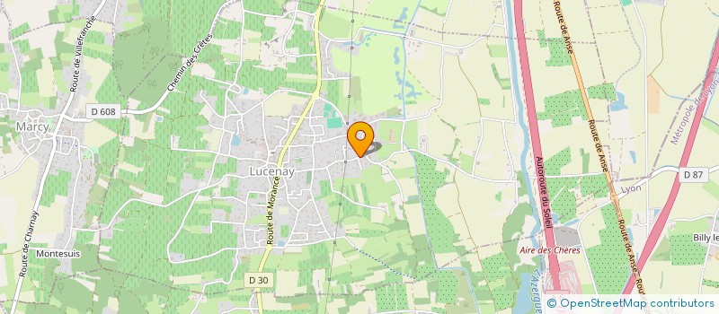 localisation de l'entreprise MONSIEUR JULIEN GARCIA  LUCENAY