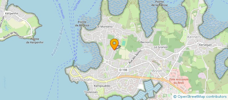 localisation de l'entreprise MONSIEUR JULIEN GARCIA  ARZON