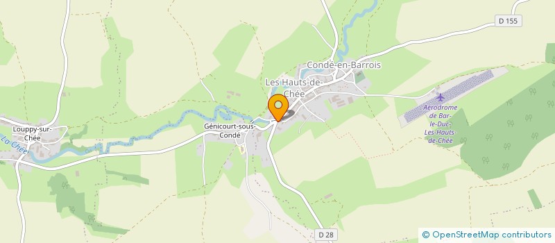 localisation de l'entreprise MONSIEUR JULIEN GARCIA à LES HAUTS-DE-CHEE