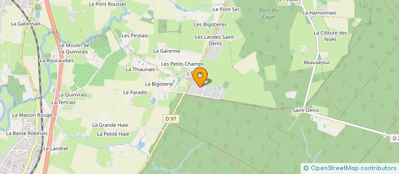 localisation de l'entreprise MONSIEUR JULIEN GARDAN  SAINT-SULPICE-LA-FORET