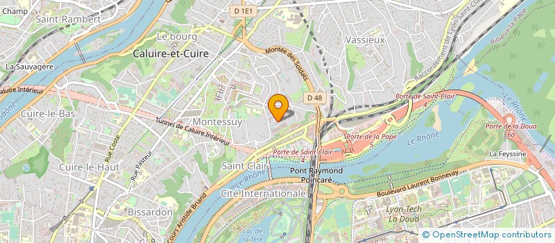 localisation de l'entreprise MONSIEUR JULIEN GARDEUX à CALUIRE-ET-CUIRE