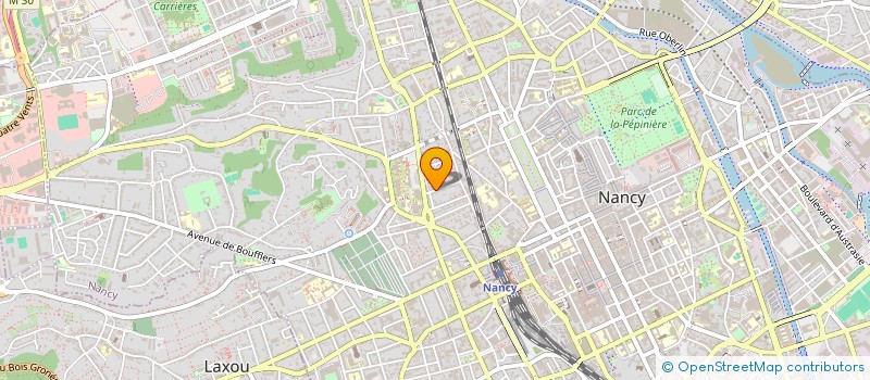 localisation de l'entreprise MONSIEUR JULIEN GARINOT  NANCY