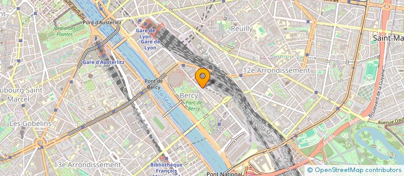 localisation de l'entreprise MONSIEUR JULIEN GARNIER  PARIS