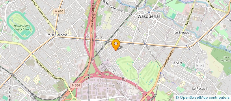 localisation de l'entreprise MONSIEUR JULIEN GARNIER  SERIGNAN-DU-COMTAT