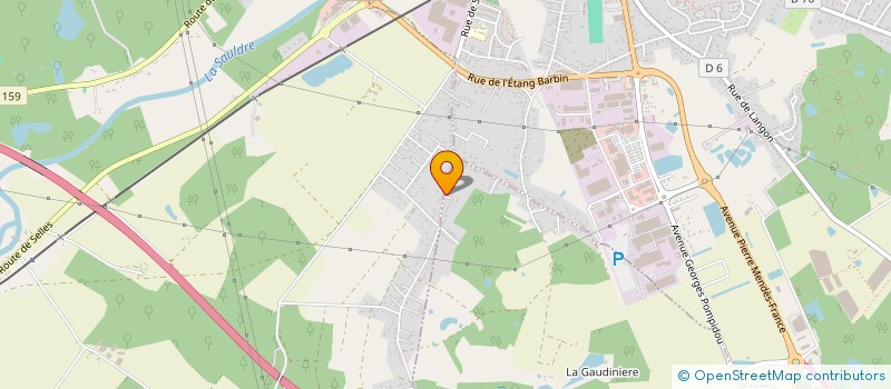 localisation de l'entreprise MONSIEUR JULIEN GARNON  VILLEFRANCHE-SUR-CHER