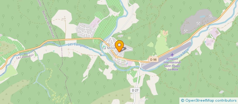 localisation de l'entreprise MONSIEUR JULIEN GARNOTEL  LA MOLE