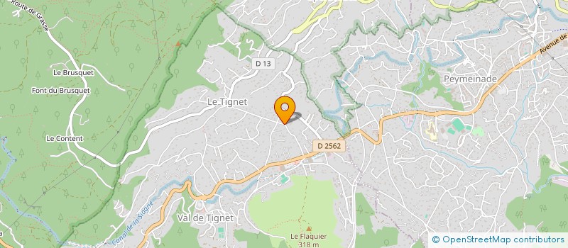 localisation de l'entreprise MONSIEUR JULIEN GARRO à LE TIGNET