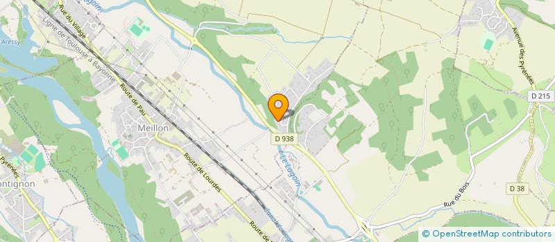 localisation de l'entreprise MONSIEUR JULIEN GASSIOT  MEILLON