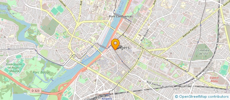 localisation de l'entreprise MONSIEUR JULIEN GAULON à ANGERS