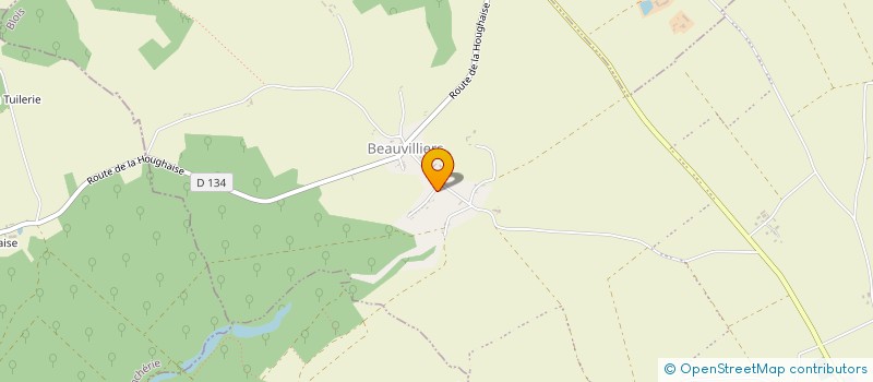 localisation de l'entreprise MONSIEUR JULIEN GAUTHIER  OUCQUES LA NOUVELLE