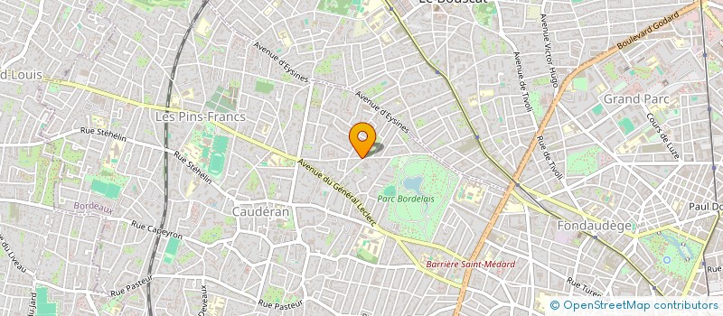 localisation de l'entreprise MONSIEUR JULIEN GAUTIER  BORDEAUX