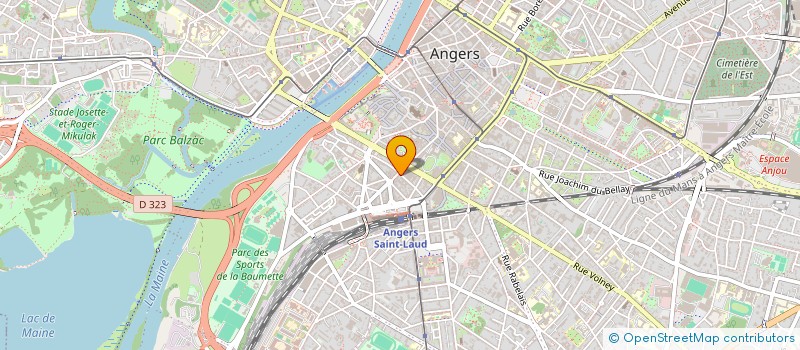 localisation de l'entreprise MONSIEUR JULIEN GAUTIER  ANGERS