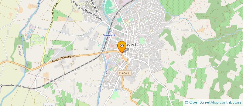 localisation de l'entreprise MONSIEUR JULIEN GAY  VAUVERT