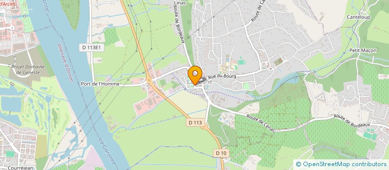 localisation de l'entreprise MONSIEUR JULIEN GEFFARD  LATRESNE