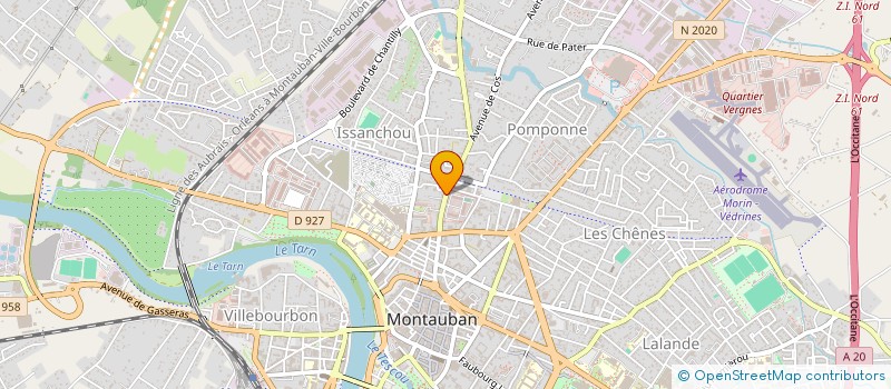 localisation de l'entreprise MONSIEUR JULIEN GEHIN  MONTAUBAN