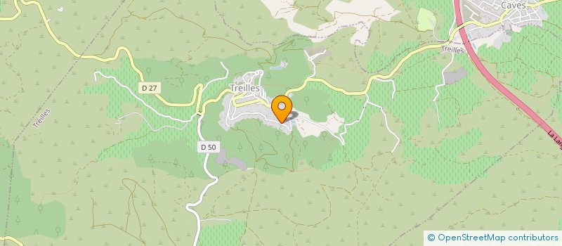 localisation de l'entreprise MONSIEUR JULIEN GELLEE  TREILLES