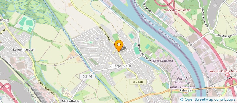 localisation de l'entreprise MONSIEUR JULIEN GENG  VILLAGE-NEUF