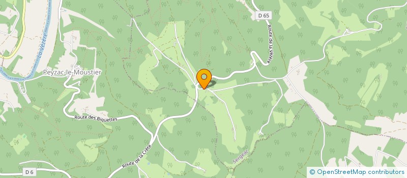 localisation de l'entreprise MONSIEUR JULIEN GEOFFRE  SERGEAC