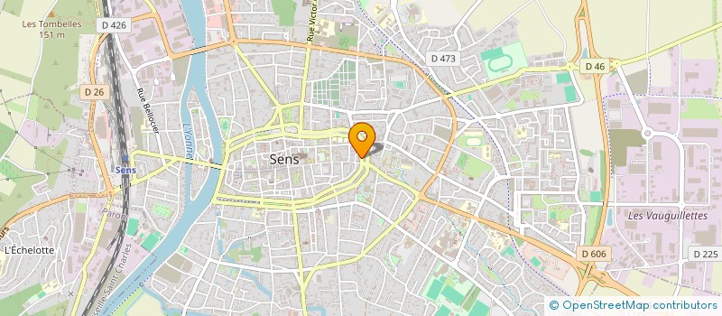 localisation de l'entreprise MONSIEUR JULIEN GEORGES ALAIN PHILIBERT  SENS