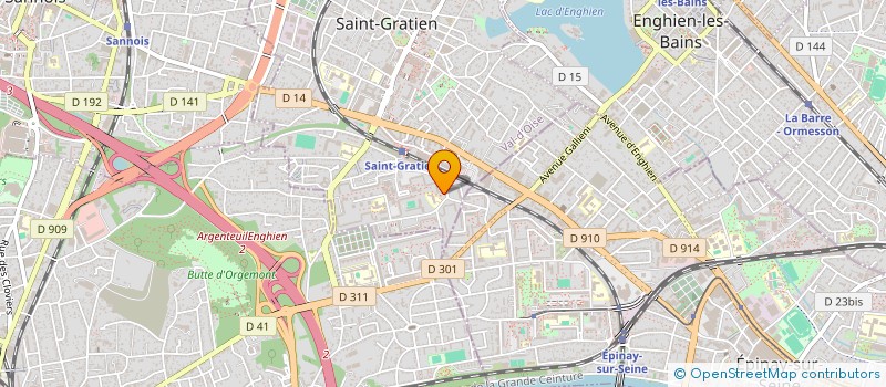 localisation de l'entreprise MONSIEUR JULIEN GERARDIN  SAINT-GRATIEN