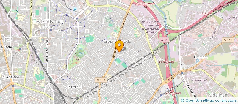 localisation de l'entreprise MONSIEUR JULIEN GHODSI  TOULOUSE