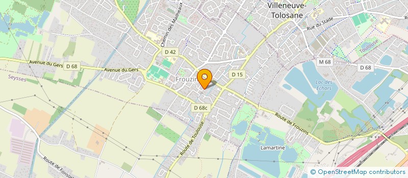 localisation de l'entreprise MONSIEUR JULIEN GIAMPORCARO  FROUZINS