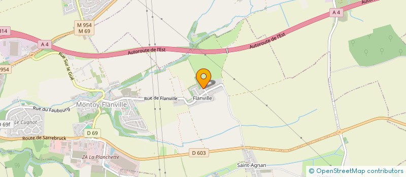 localisation de l'entreprise MONSIEUR JULIEN GIBELLO  OGY-MONTOY-FLANVILLE