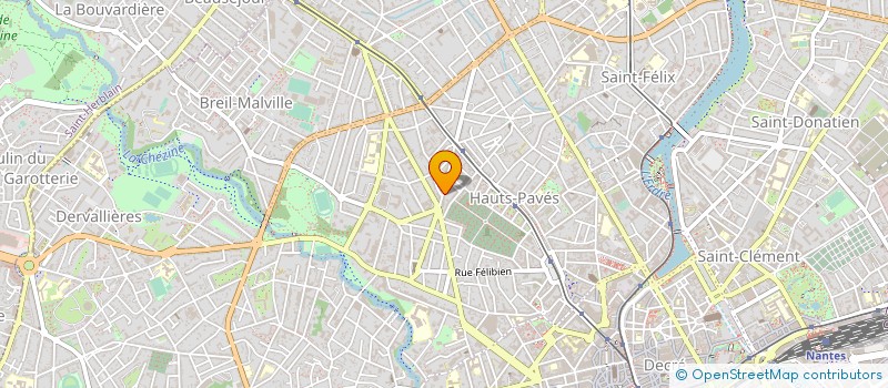 localisation de l'entreprise MONSIEUR JULIEN GIBOUDEAUX à NANTES