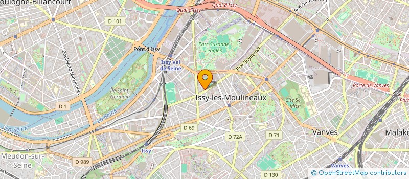 localisation de l'entreprise MONSIEUR JULIEN GICQUEL à ISSY-LES-MOULINEAUX
