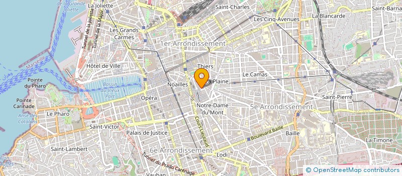 localisation de l'entreprise MONSIEUR JULIEN GIL à MARSEILLE
