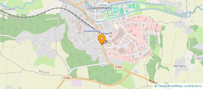 localisation de l'entreprise MONSIEUR JULIEN GILLARD à COULOMMIERS