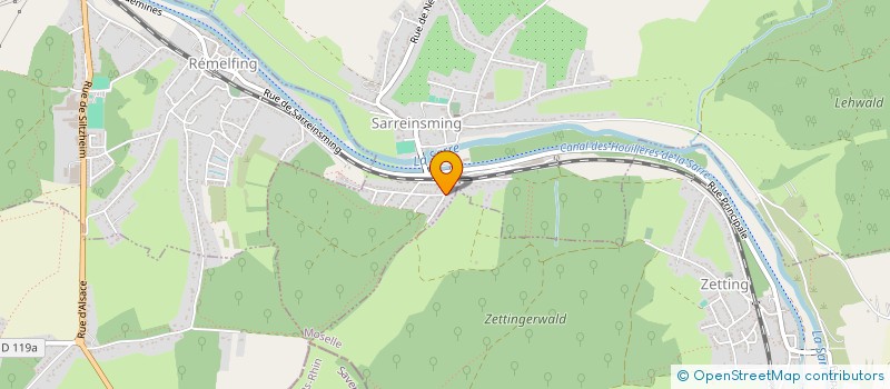 localisation de l'entreprise MONSIEUR JULIEN GINGEMBRE  WITTRING