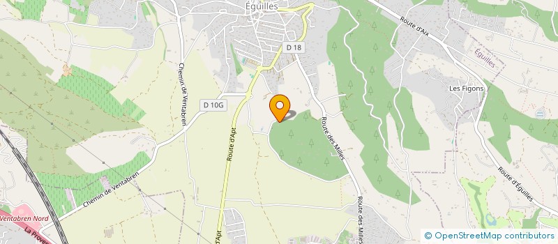 localisation de l'entreprise MONSIEUR JULIEN GINOUX  EGUILLES