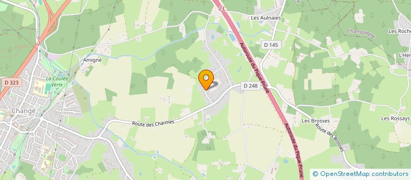 localisation de l'entreprise MONSIEUR JULIEN GIRARD  CHANGE