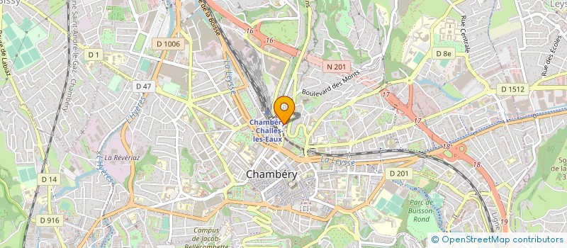 localisation de l'entreprise MONSIEUR JULIEN GIRARDY à CHAMBERY