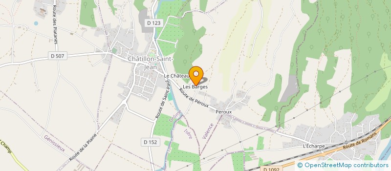 localisation de l'entreprise MONSIEUR JULIEN GIRAUD à CHATILLON-SAINT-JEAN