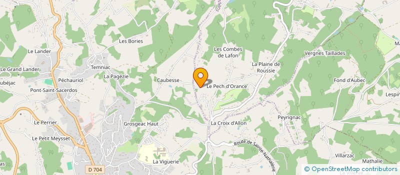 localisation de l'entreprise MONSIEUR JULIEN GIULIANI  PROISSANS