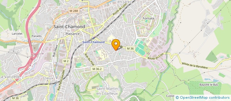 localisation de l'entreprise MONSIEUR JULIEN GLINTZ à SAINT-CHAMOND