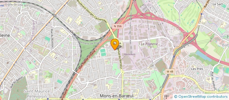 localisation de l'entreprise MONSIEUR JULIEN GMYR  MONS-EN-BARUL