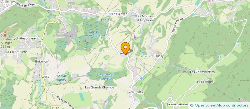 localisation de l'entreprise MONSIEUR JULIEN GOBANCE  ORCIER