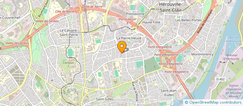 localisation de l'entreprise MONSIEUR JULIEN GODARD à CAEN