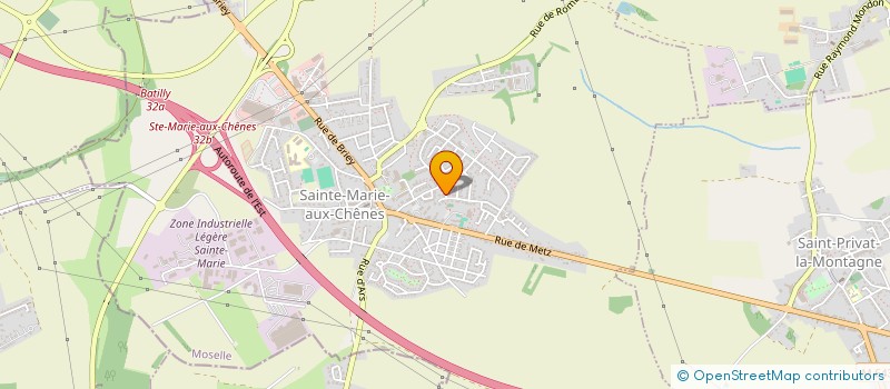 localisation de l'entreprise MONSIEUR JULIEN GOETZ  SAINTE-MARIE-AUX-CHENES