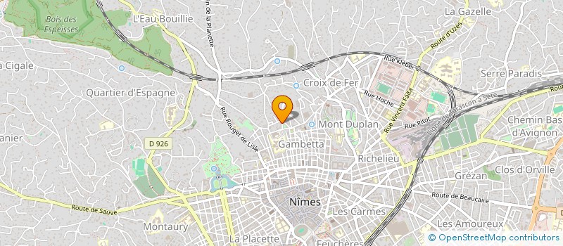 localisation de l'entreprise MONSIEUR JULIEN GOETZ  NIMES