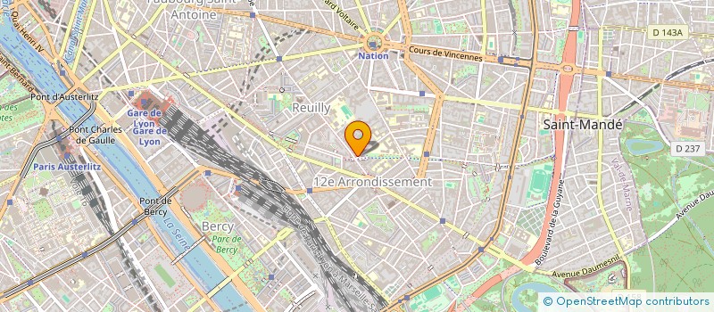 localisation de l'entreprise MONSIEUR JULIEN GOIS  PARIS