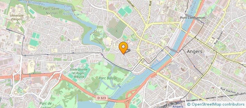 localisation de l'entreprise MONSIEUR JULIEN GOIZET à ANGERS