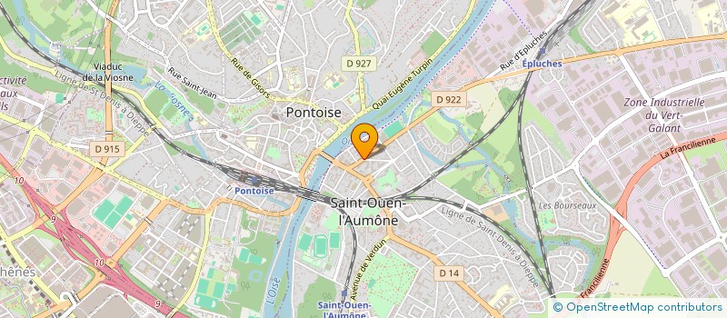 localisation de l'entreprise MONSIEUR JULIEN GOLDLUST à SAINT-OUEN-L'AUMONE