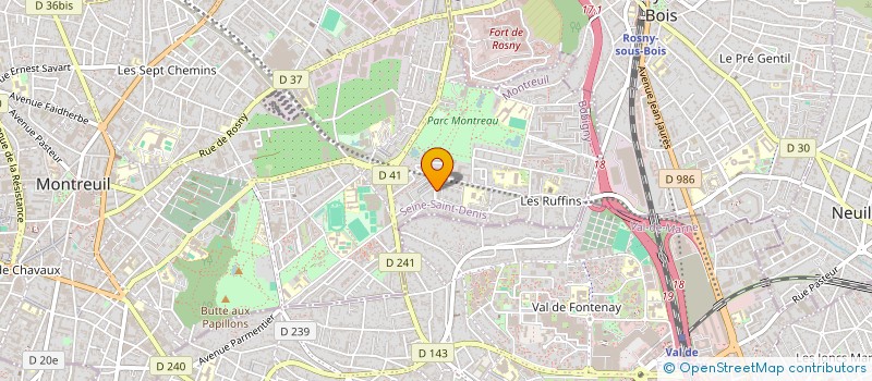 localisation de l'entreprise MONSIEUR JULIEN GOLOMB à MONTREUIL